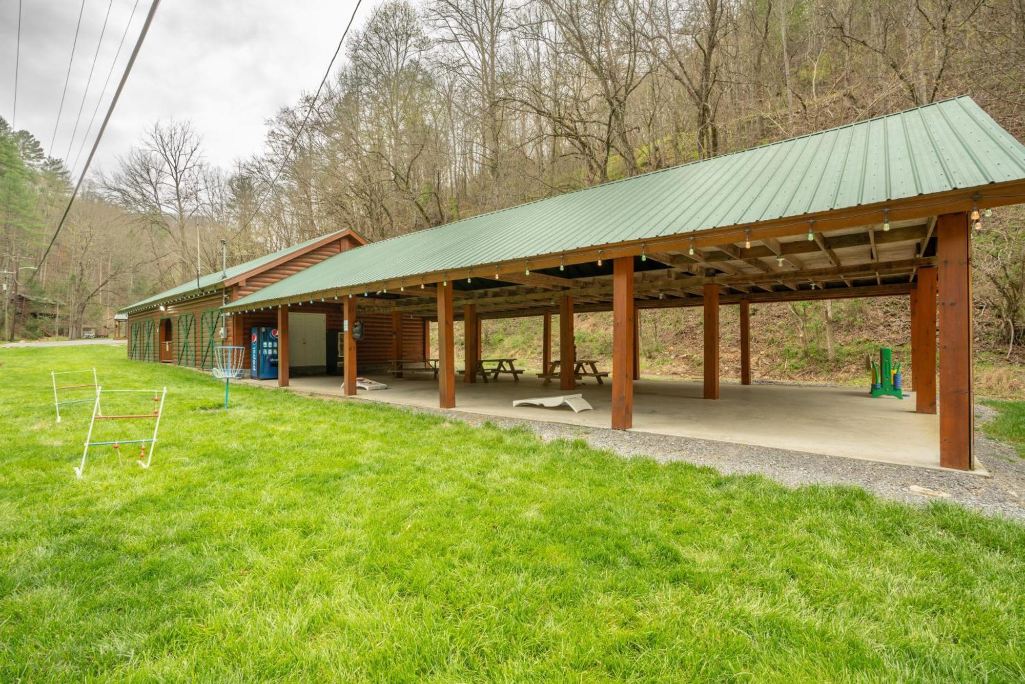Hawks Nest Mountain Cabin 塞维尔维尔 外观 照片