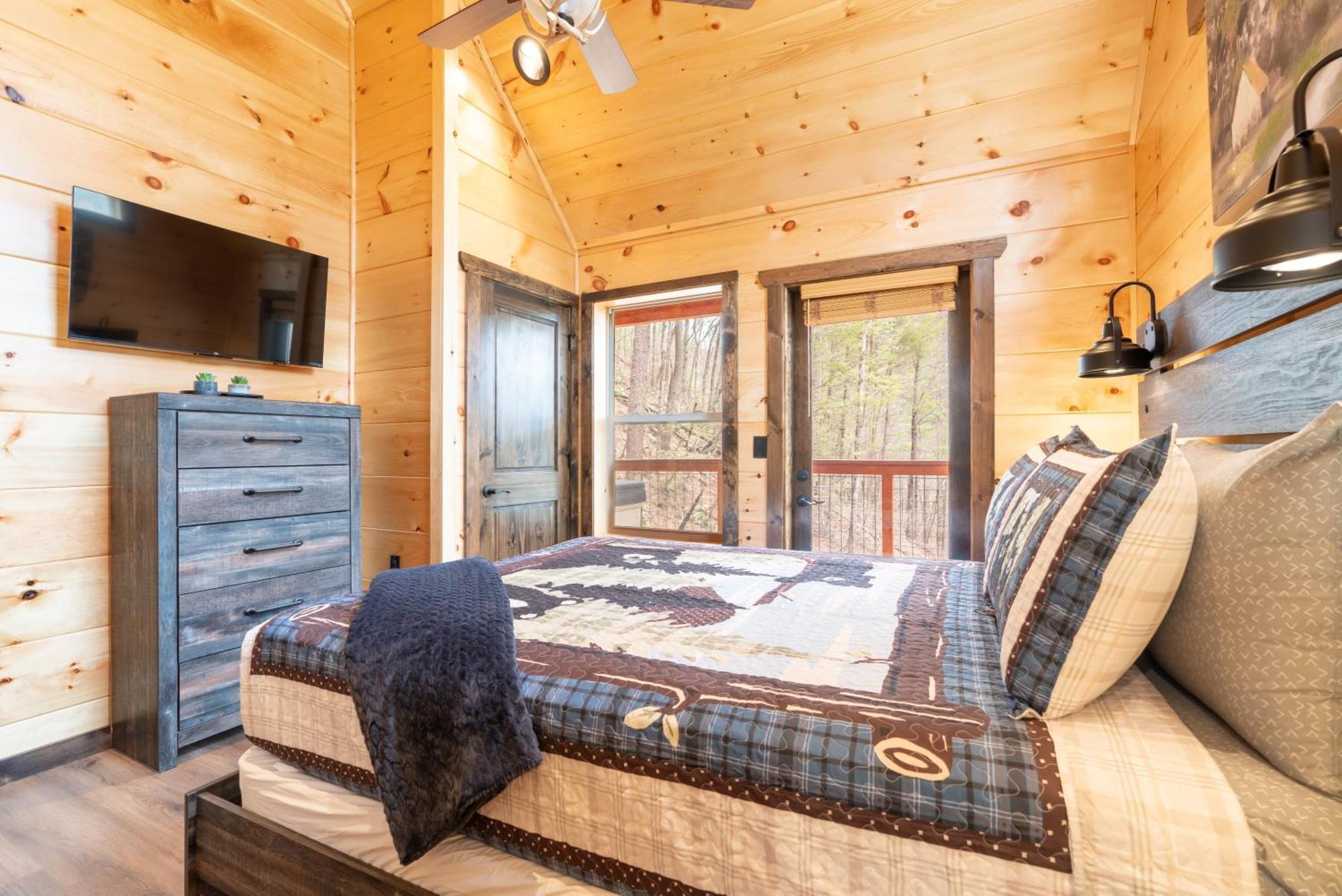 Hawks Nest Mountain Cabin 塞维尔维尔 外观 照片