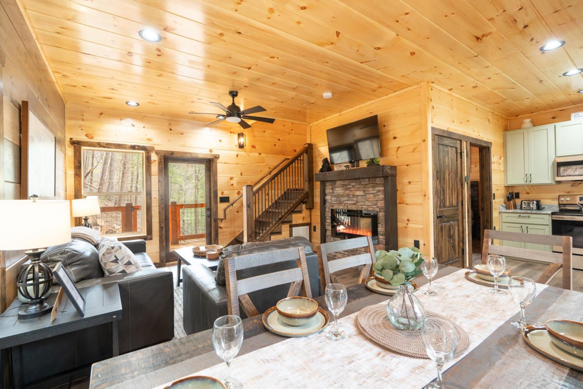 Hawks Nest Mountain Cabin 塞维尔维尔 外观 照片