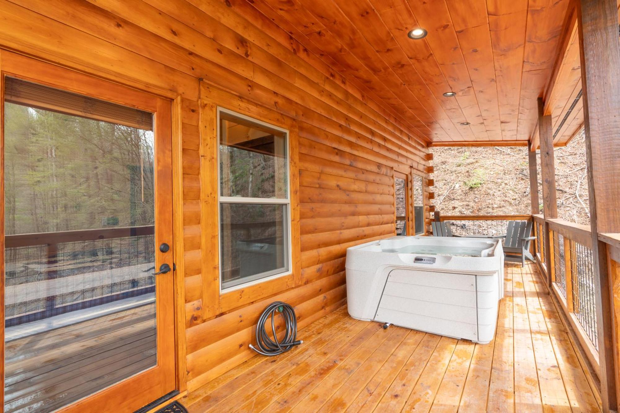 Hawks Nest Mountain Cabin 塞维尔维尔 外观 照片